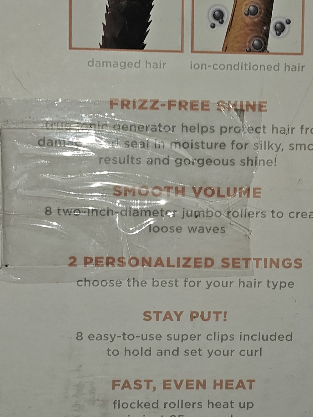 Conair Infinity Pro Hot Rollers. NEW,OPEN BOX, NEVER USED - Picture 3 of 7